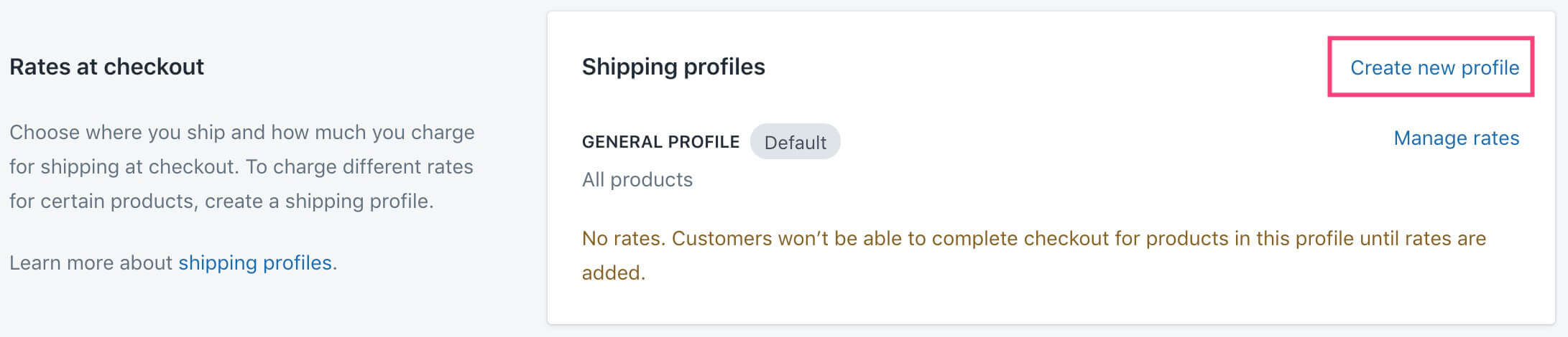 Shopify Shipping 运费设置教程插图4