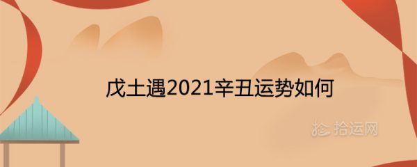 戊土遇2021辛丑运势如何